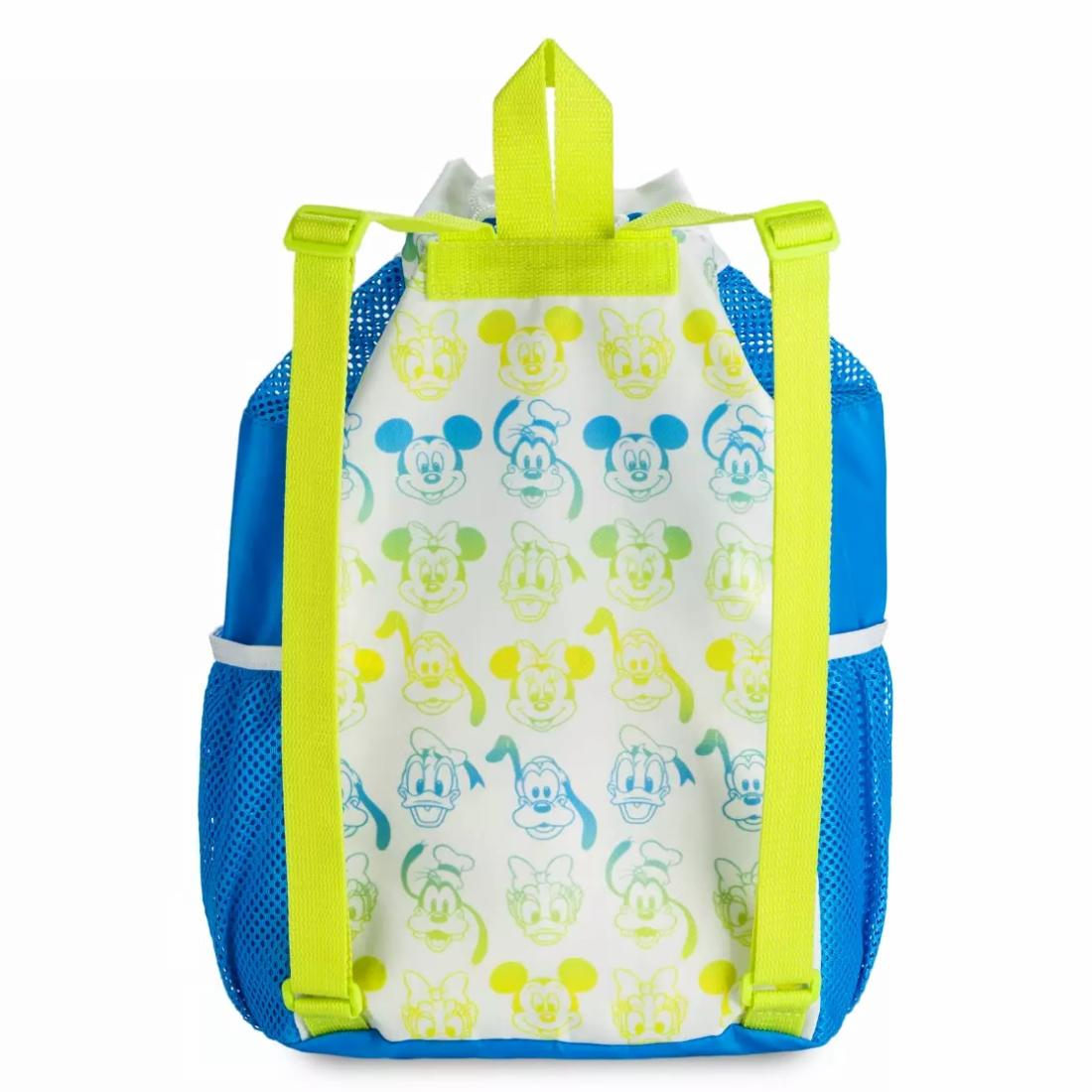 Kids Backpacks & Lunch Boxes  Mickey Mouse and Friends Drawstring Swim  Backpack Blue - Arthur Babbitt